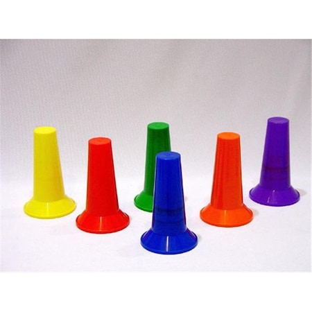 Everrich Industries Everrich EVB-0044 Colorful Cone - 48 Piece Set EVB-0044